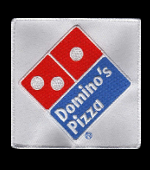 emblemen laten maken bedrijf logo patches badges bestellen borduren domino pizza
