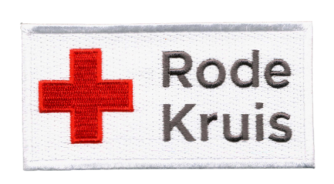 emblemen laten maken bedrijf logo patches badges bestellen borduren rode kruis