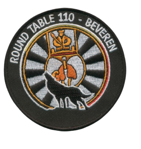 emblemen laten maken bedrijf logo patches badges bestellen borduren rotary ronde tafel