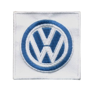 emblemen laten maken bedrijf logo patches badges bestellen borduren volkswagen logo