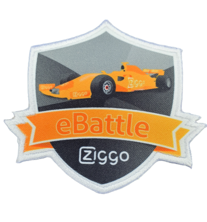 emblemen laten maken bedrijf logo patches badges bestellen borduren ziggo e battle