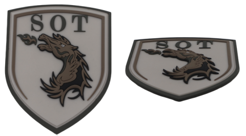 pvc rubber emblemen patches badges merchandise bestellen laten maken kopen 10