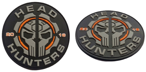 pvc rubber emblemen patches badges merchandise bestellen laten maken kopen 11