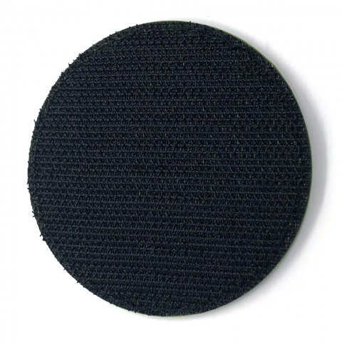velcro bestellen op maat-rond harde kant enkelzijdig zwart klittenband